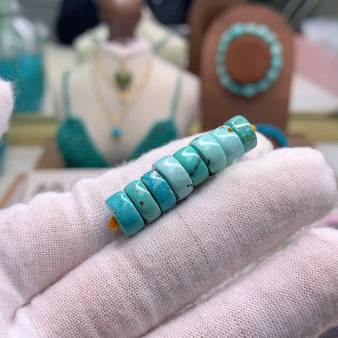 绿松石未镶嵌配饰