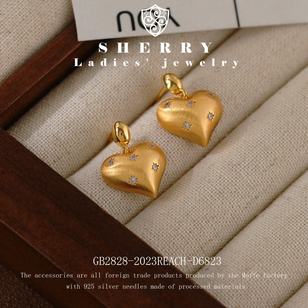 铜合金耳饰 专属X芒星之恋耳钉~D6823