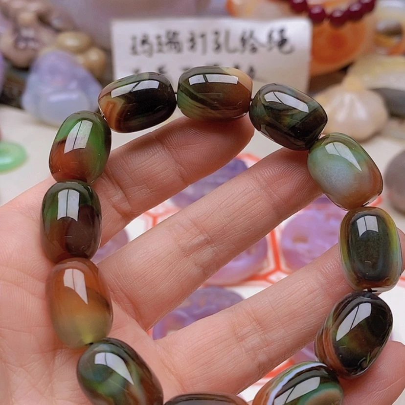 【闪购商品】未镶嵌玛瑙/玉髓珠宝半成品静**天