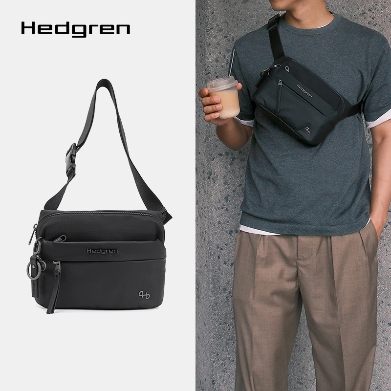 Hedgren/海格林休闲胸包骑行运动腰包旅行单肩包男女款HFURO06