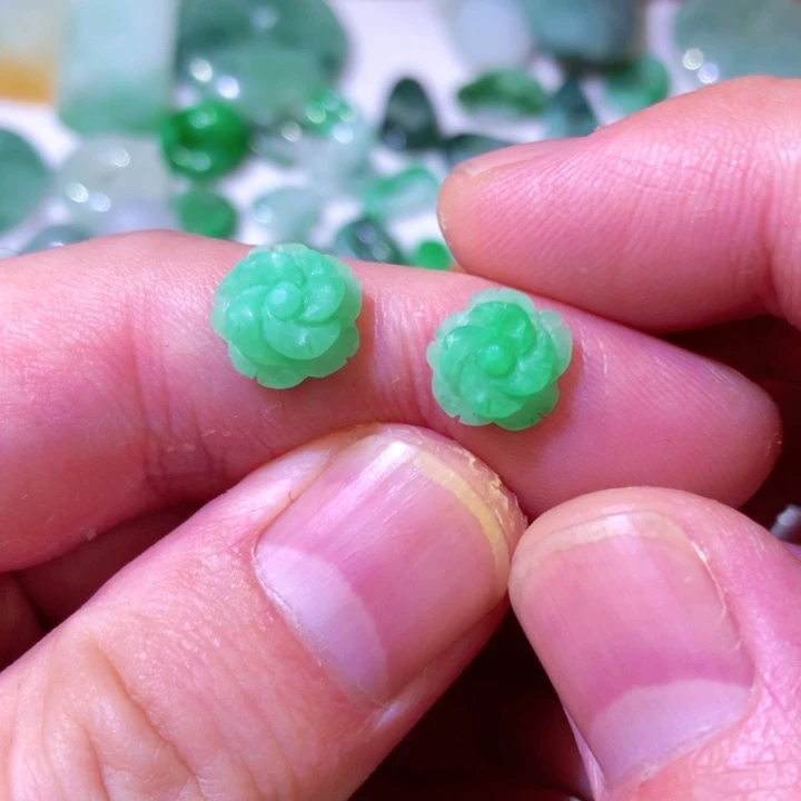 定制翡翠未镶嵌天然a货翡翠