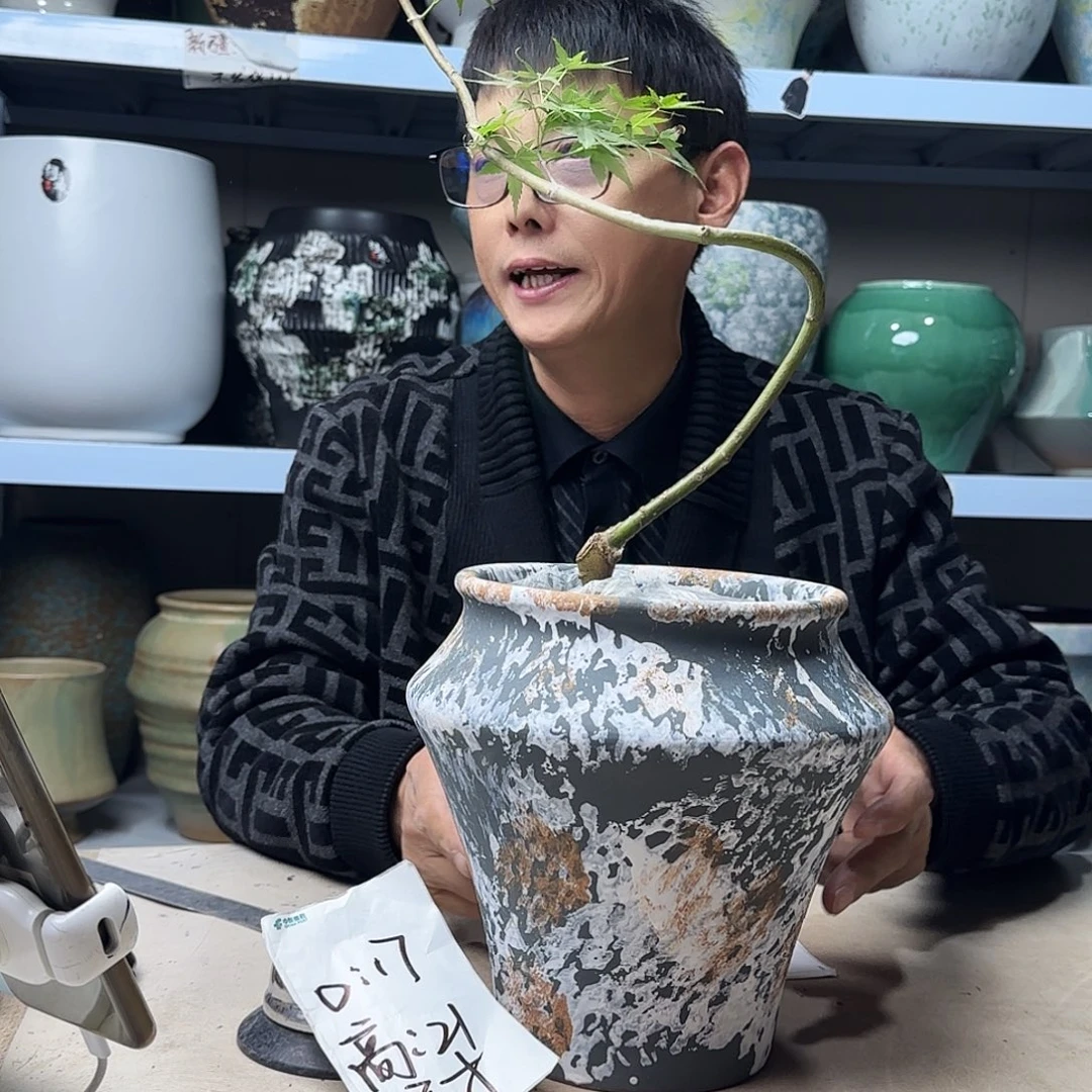 紫砂花盆尺寸17@21