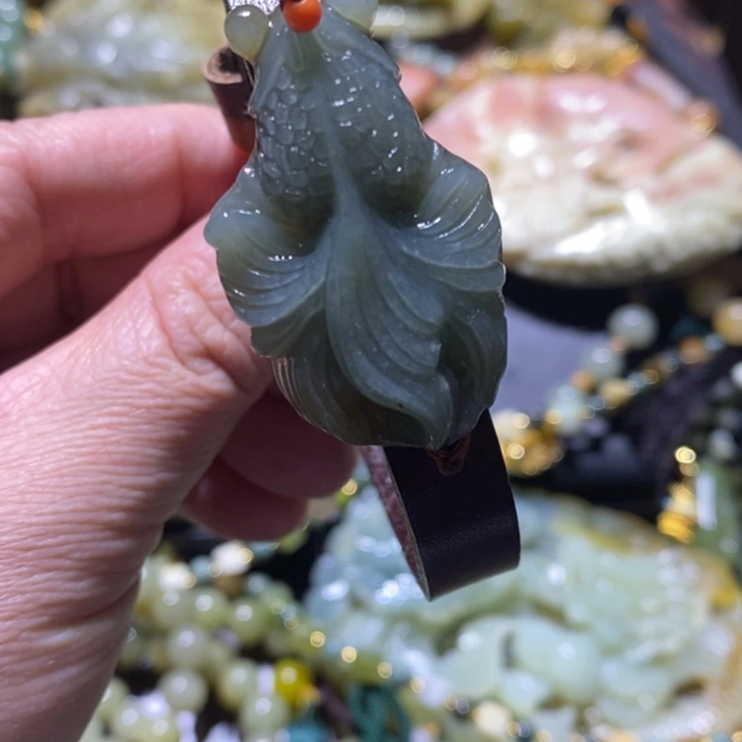 【闪购商品】岫玉毛衣链未镶嵌