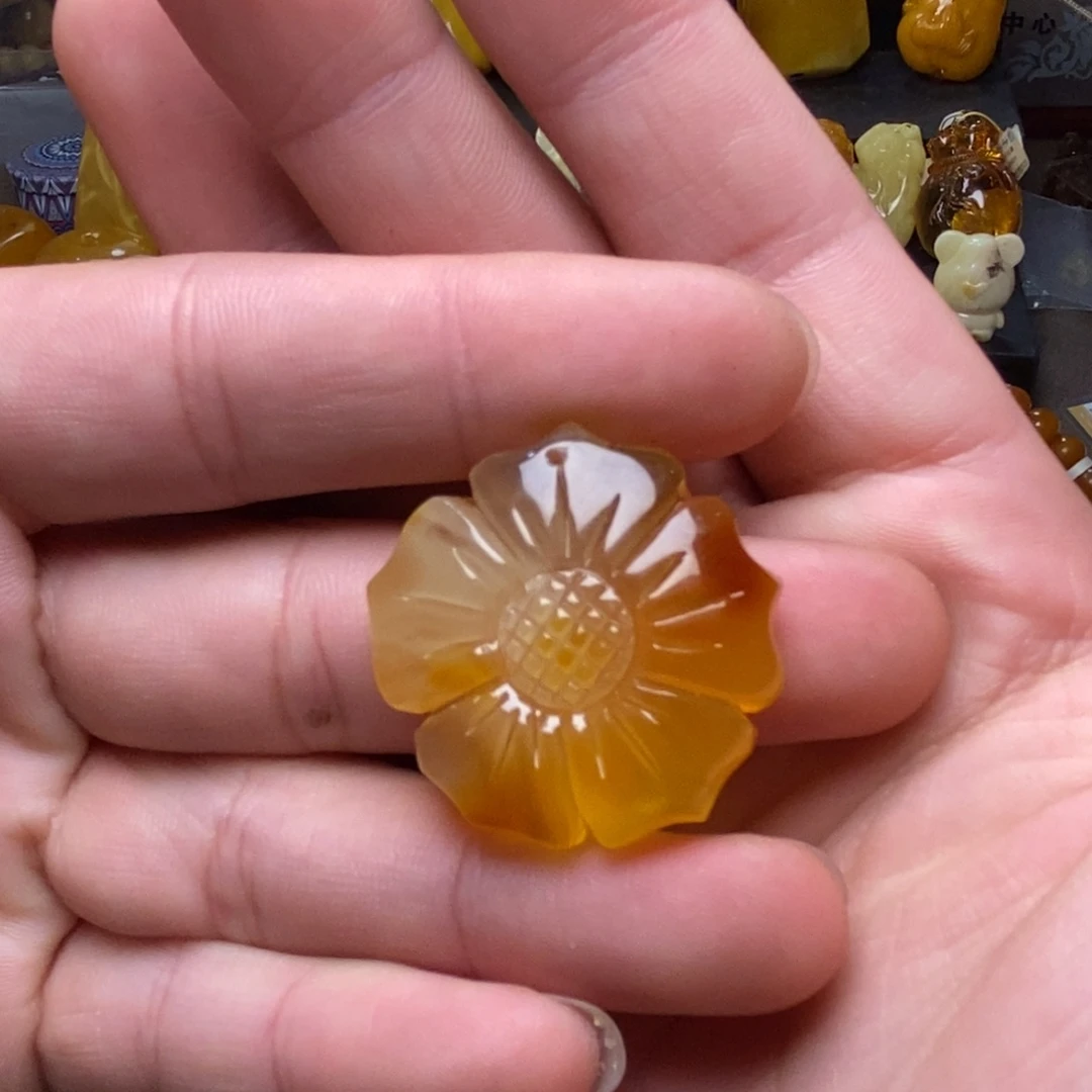 琥珀未镶嵌裸石蜜蜡