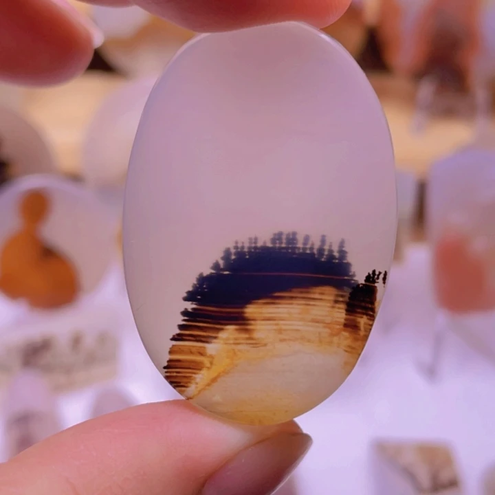 玛瑙/玉髓未镶嵌吊坠(不含链)