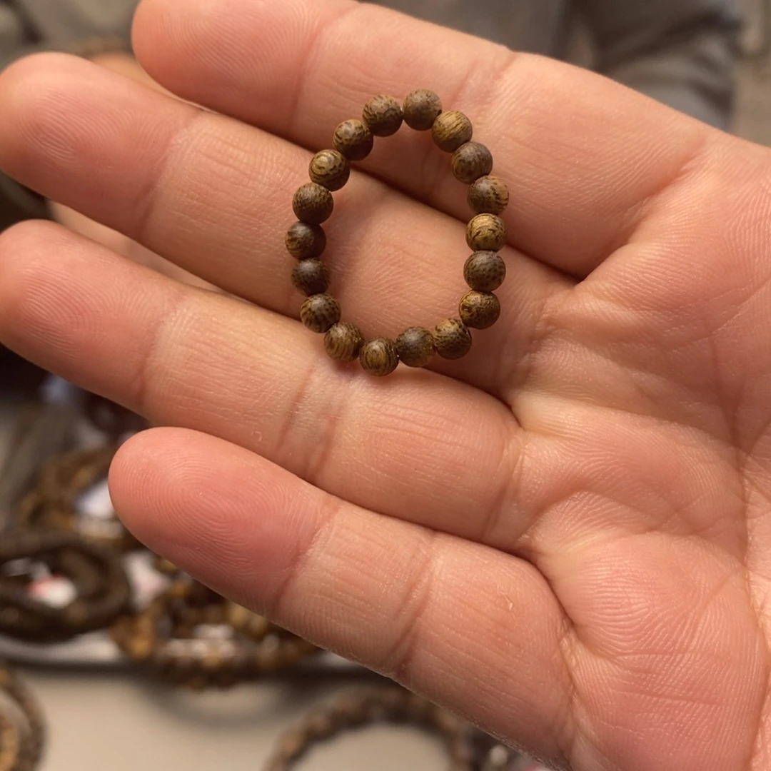 沉香沉香碎屑戒指多样性发一