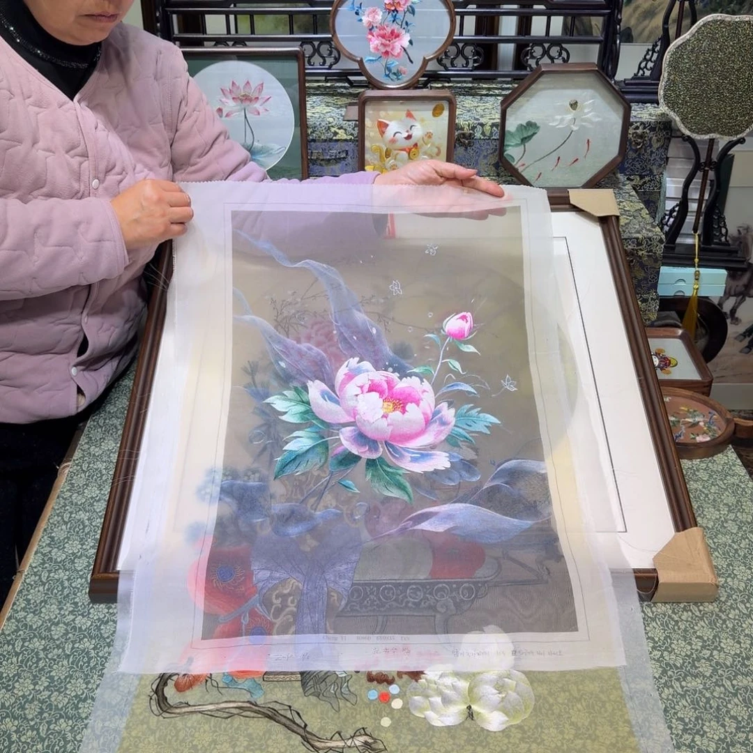 刺绣手工苏绣工艺