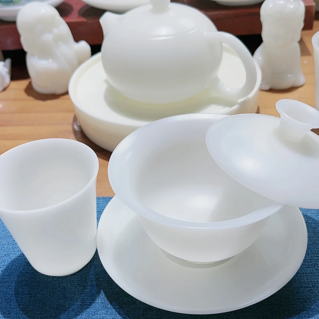 瓷片素烧璞玉130cc松1个90cc好高冰