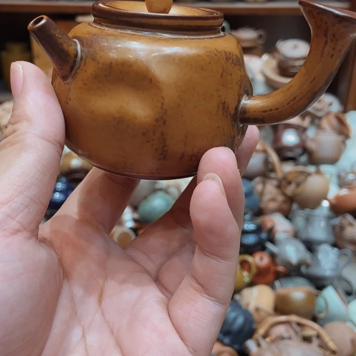 柴烧老岩泥高端茶器