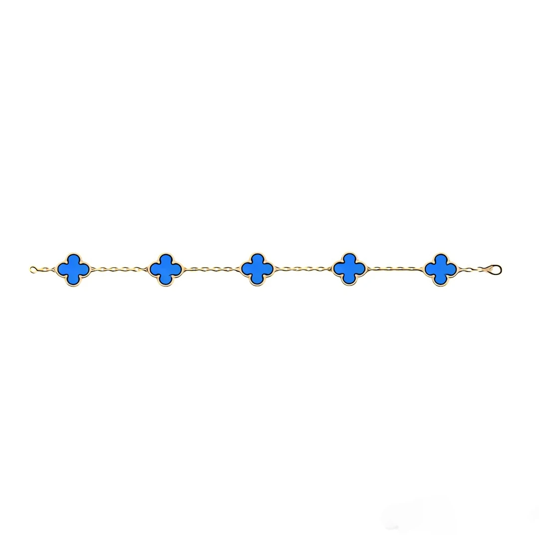 合金手链 V金PRO 重工时尚伍花手链