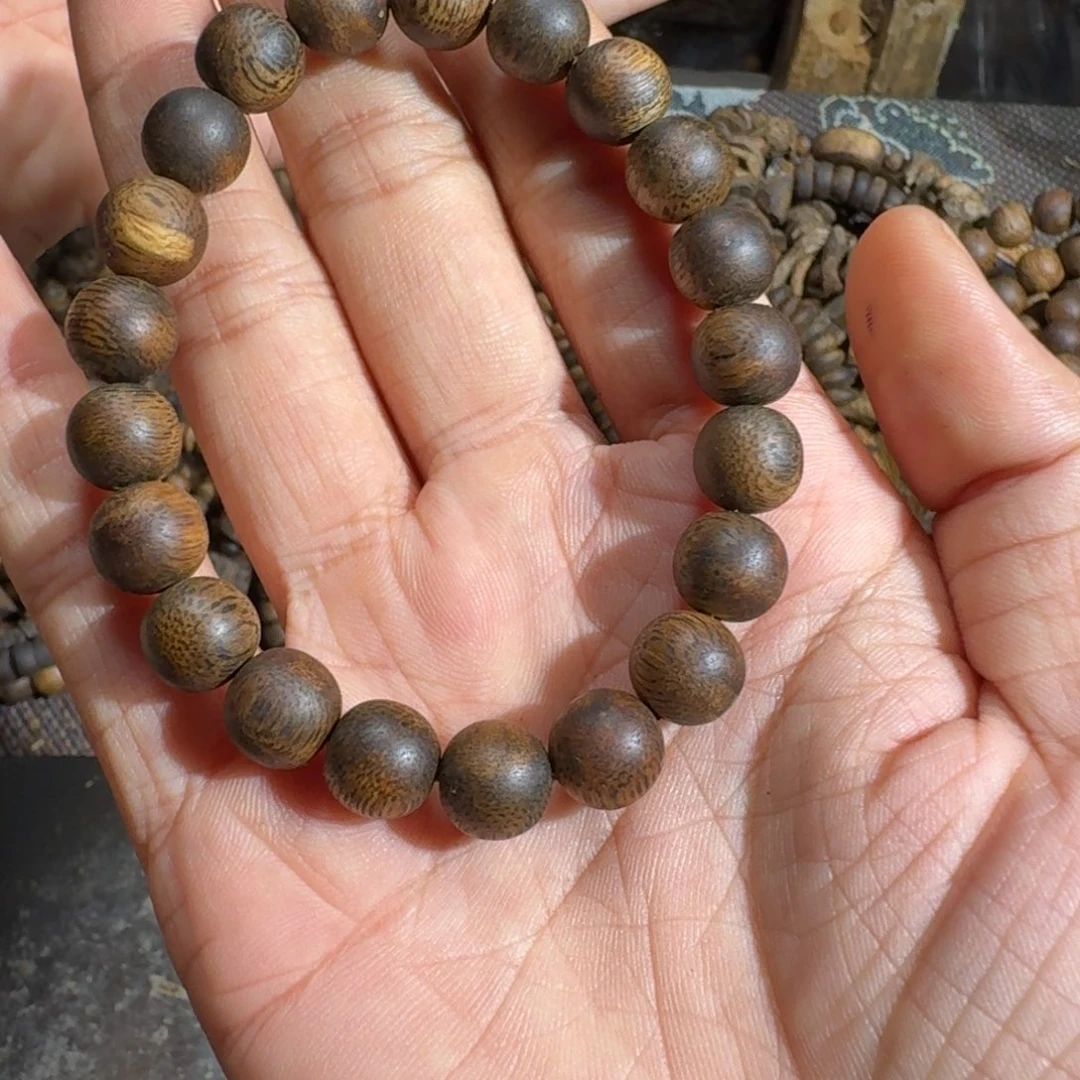 手串沉香简**征蓝宝石09规格7.7克老料