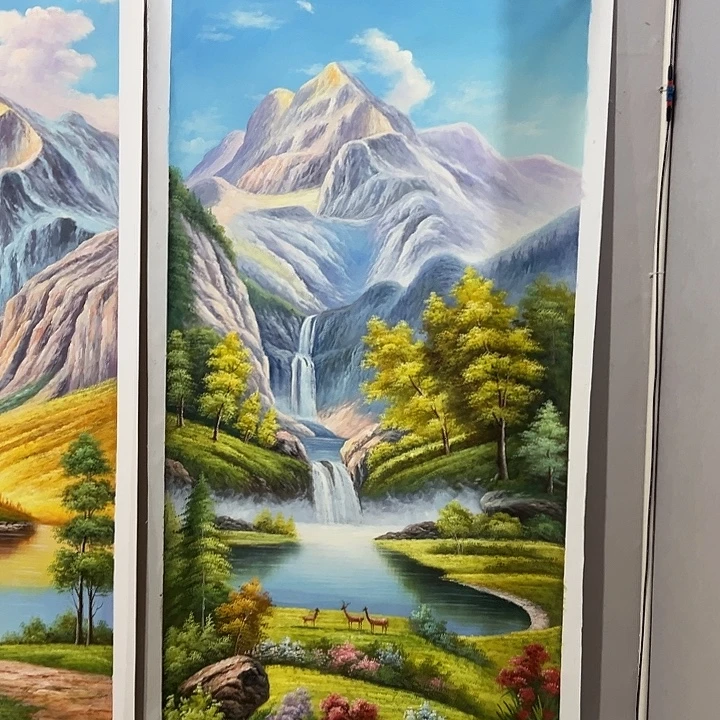 油画80*160手绘油画