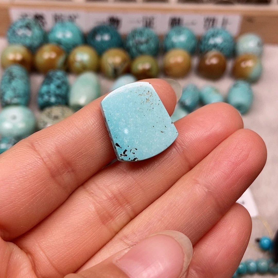 未镶嵌绿松石珠宝半成品