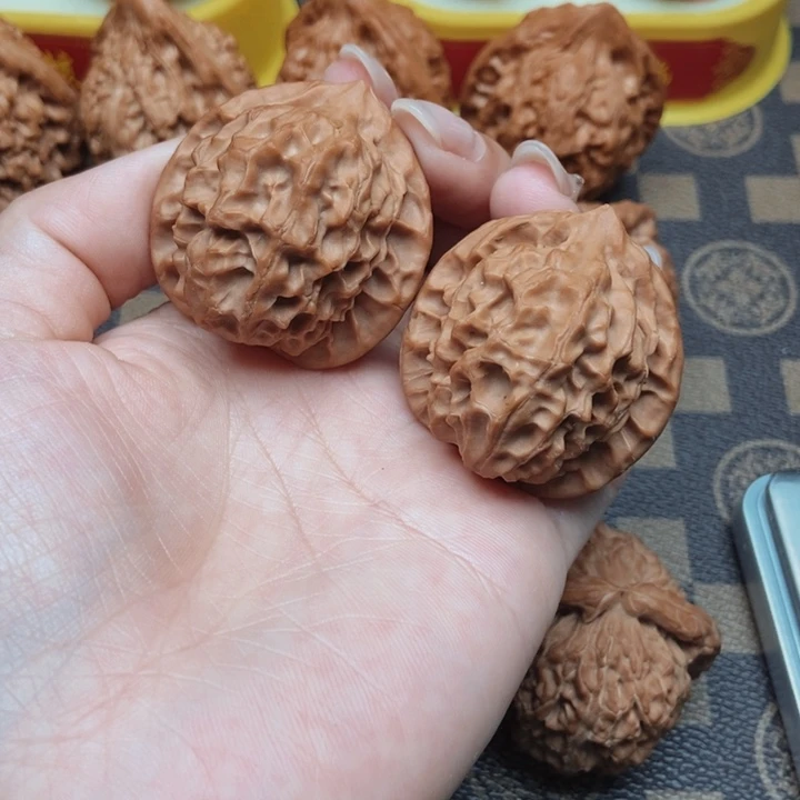 文玩核桃吊坠「****」37龙鳞