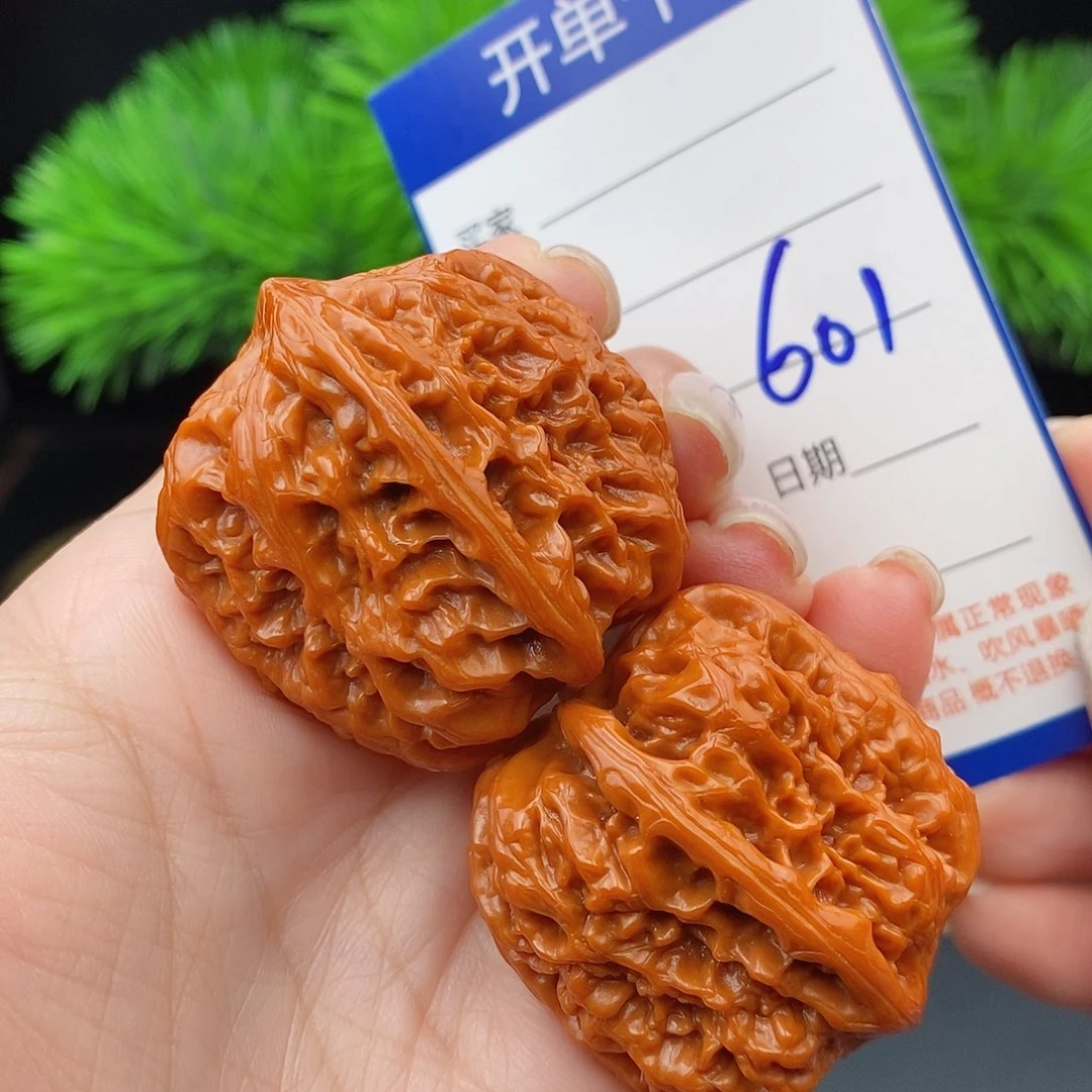 文玩核桃把件35将军601