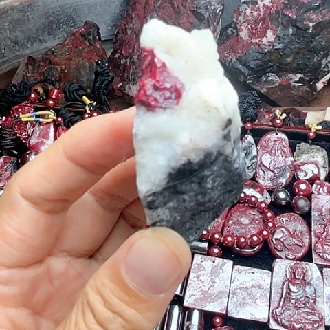 【闪购商品】天然辰砂天然原矿朱砂毛料