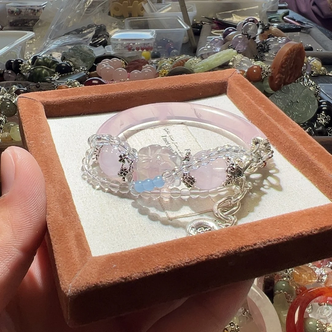 水晶手链未镶嵌水晶手链