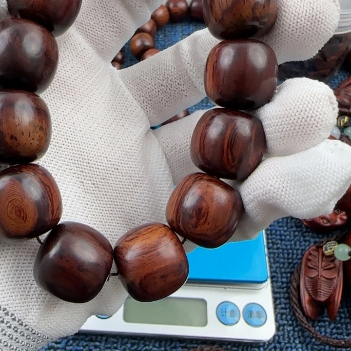 ****境降真香海南红将花梨公17 18老型单圈