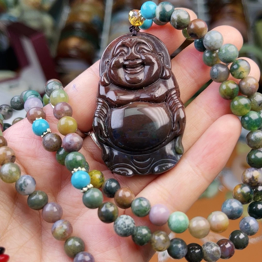 石英质玉颈饰未镶嵌