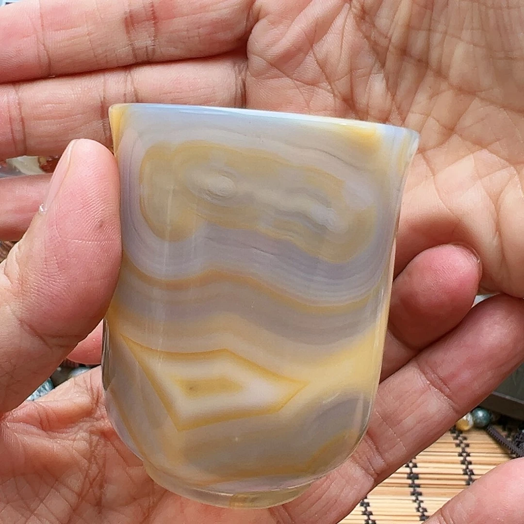 未镶嵌玛瑙/玉髓珠宝半成品
