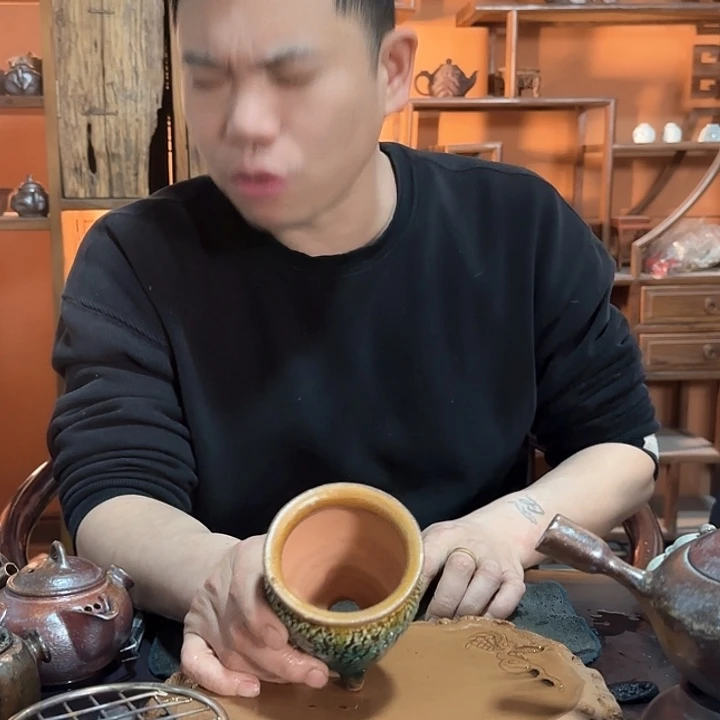 紫砂柴烧多肉花盆