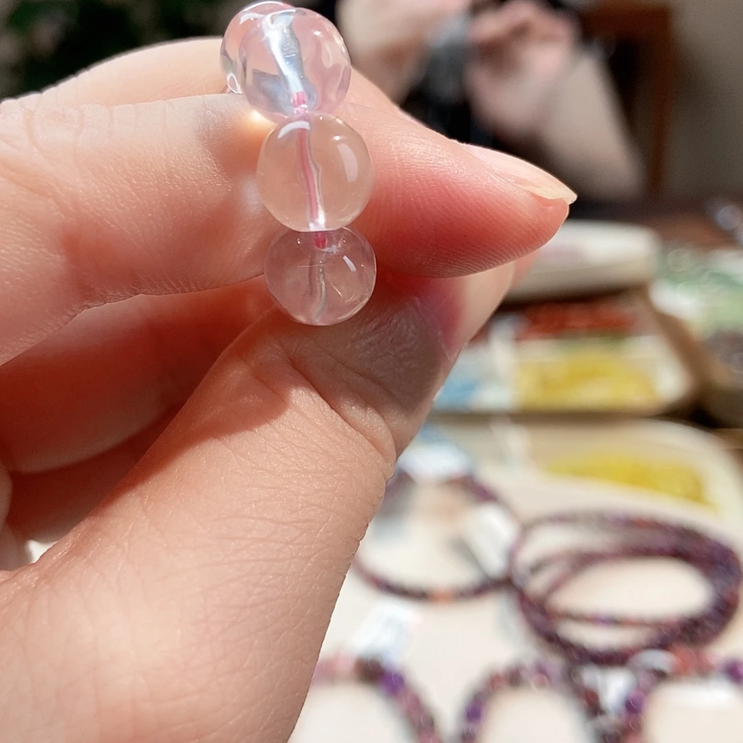 静***音未镶嵌手链水晶水晶8