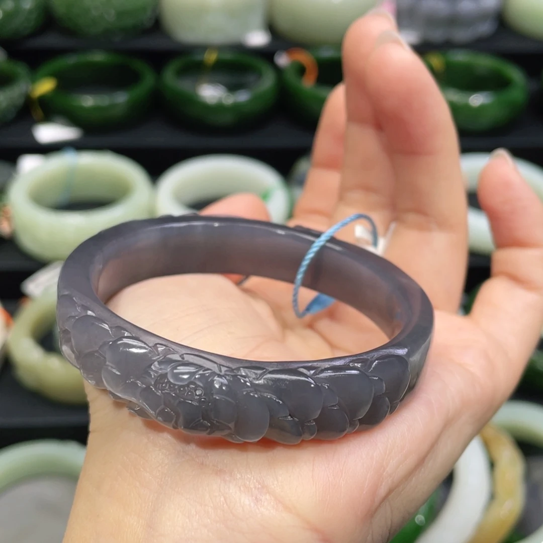 未镶嵌手镯（贵妃镯）和田玉13