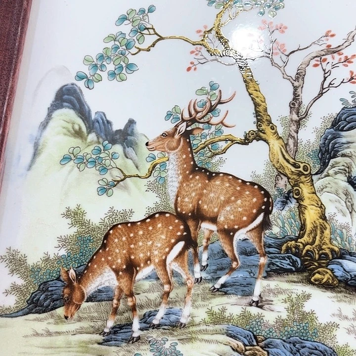 摆件景德镇瓷板画