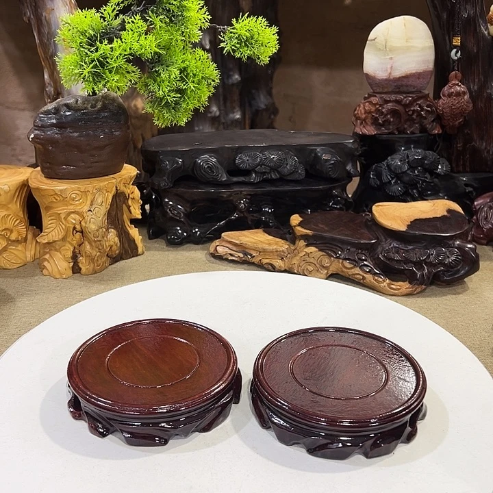 木马拉斯素面圆形底座尺寸10*2.5二十个