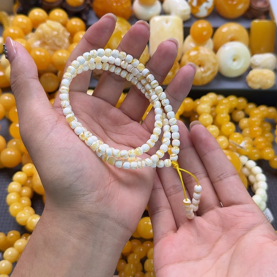 未镶嵌蜜蜡珠宝奇石5.5mm