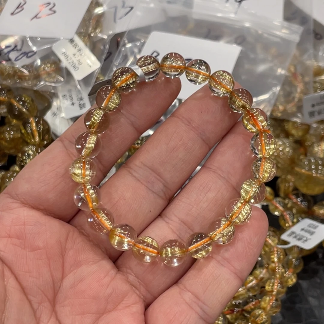 小***梨手链未镶嵌水晶b71钛晶