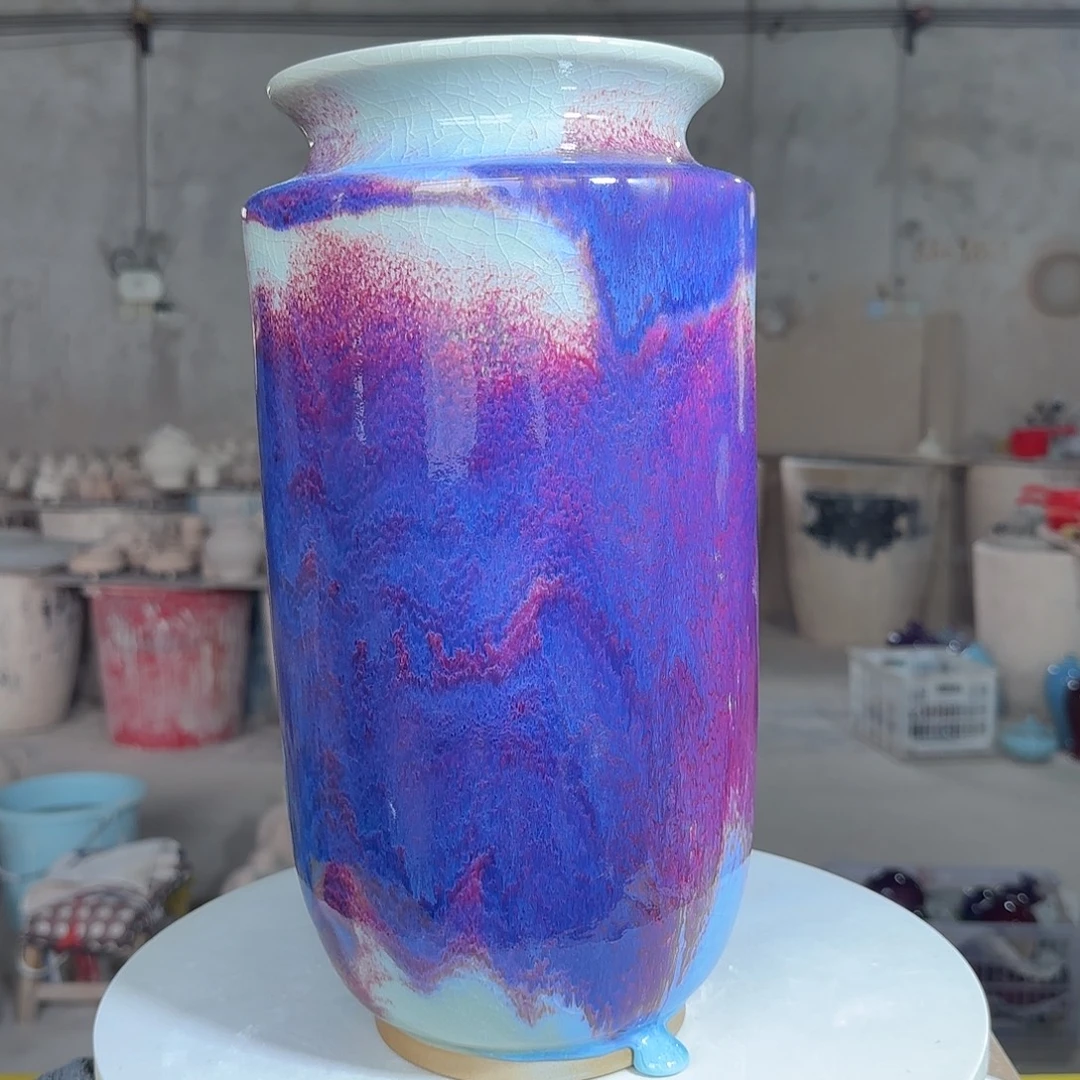 陶摆件郑家钧瓷摆件微瑕