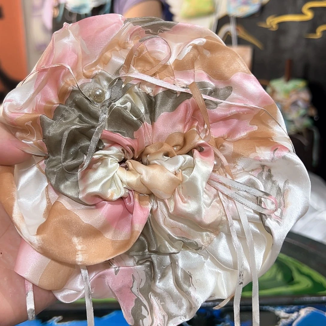 546大芭蕾发圈手作红景天