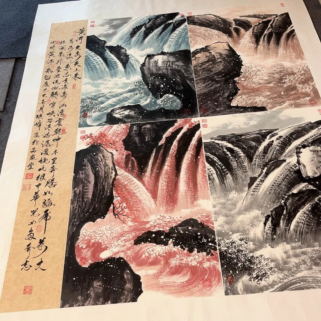 国画H精品国画作品