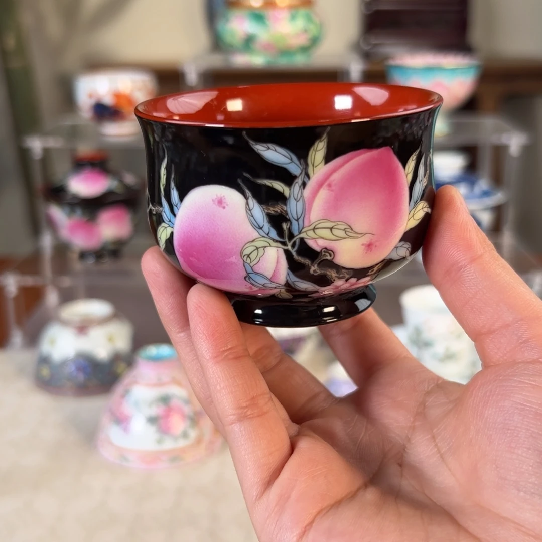 纯手工手绘 高端茶器