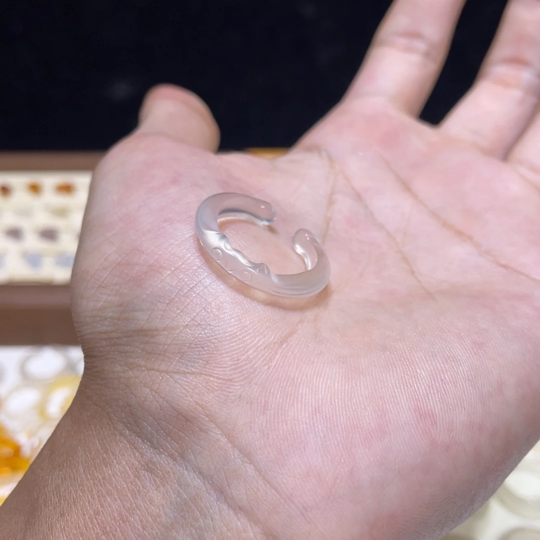 玛瑙/玉髓未镶嵌戒指48号港18.5