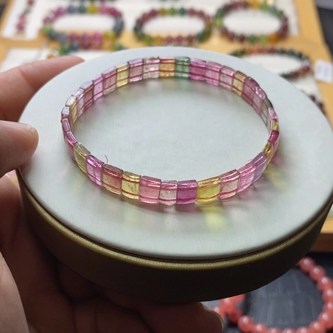 未镶嵌碧玺手链碧玺