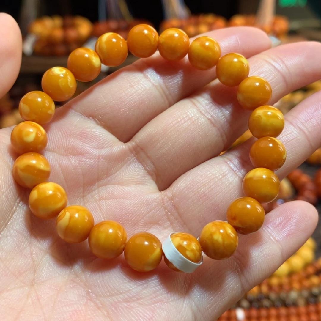 【闪购商品】手串蜜蜡未镶嵌蜜蜡手串