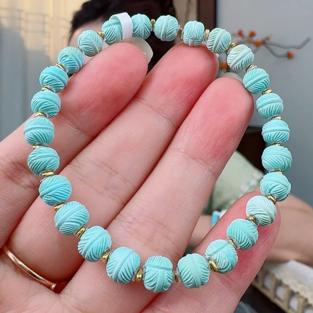 未镶嵌绿松石珠宝奇石