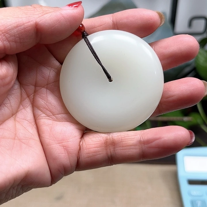 和田玉手串未镶嵌天**德