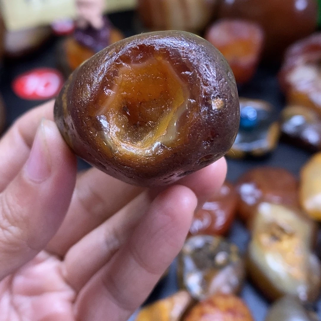 玛瑙/玉髓未镶嵌手把件