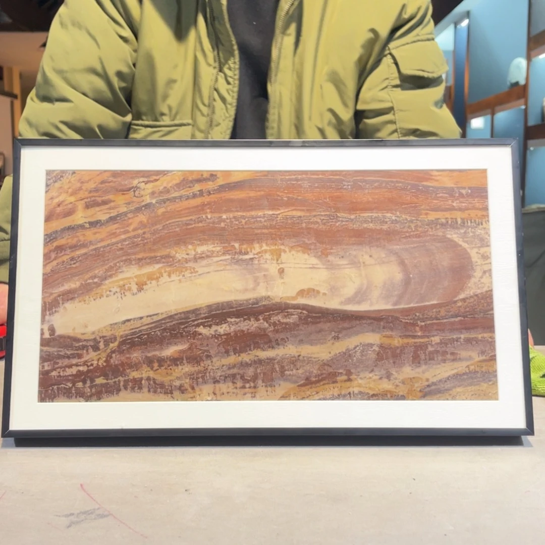 彩石43/25 三峡清江画面石