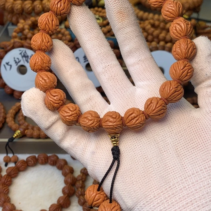 手串桃核秦岭龙纹