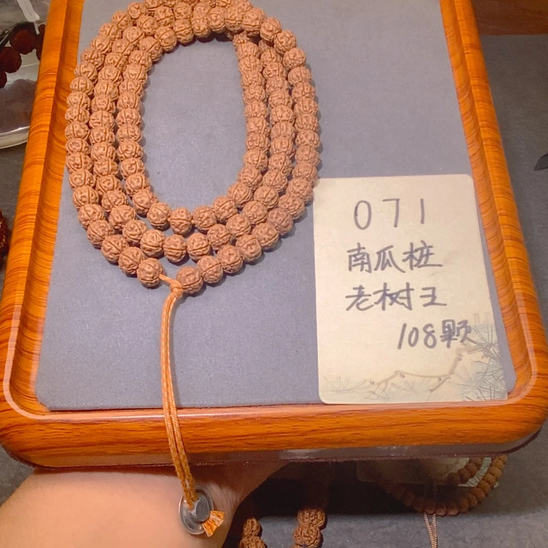 手串金刚菩提071南瓜桩老树王108 9.3