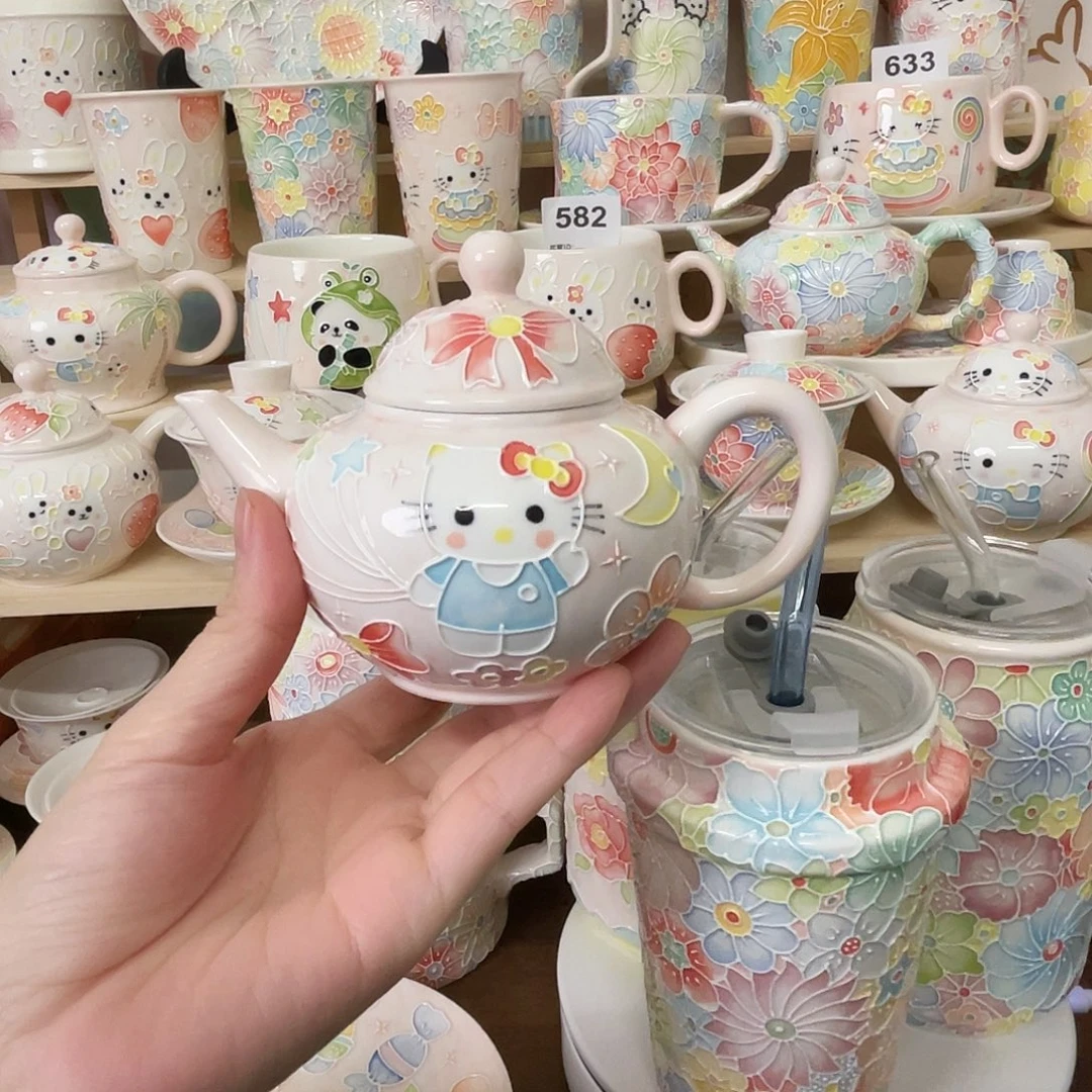 瓷片玉泥茶壶套装155号号号号