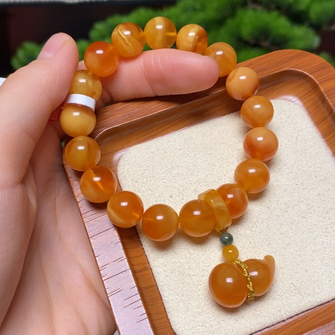 【闪购商品】手链蜜蜡未镶嵌手串