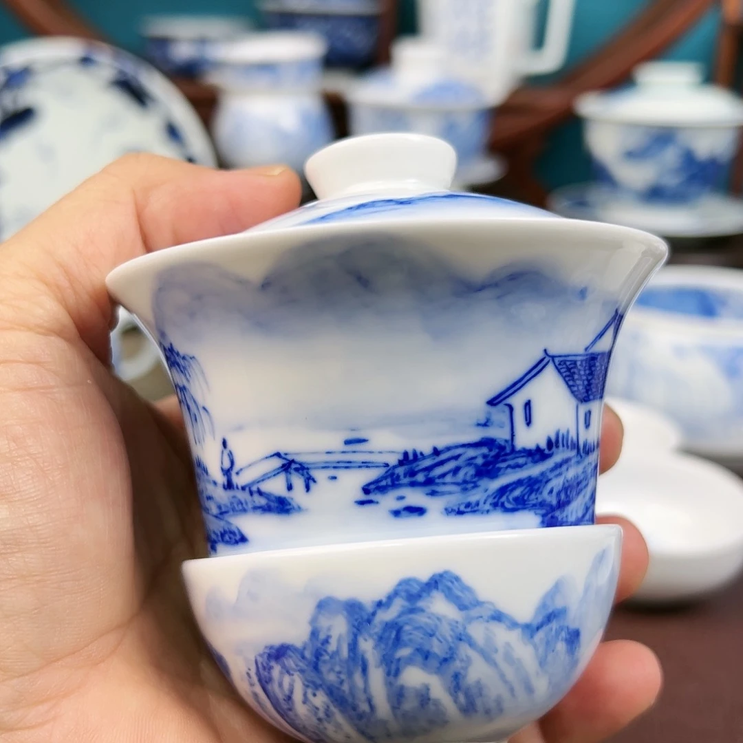 杯子巴*白景德镇陶瓷茶器