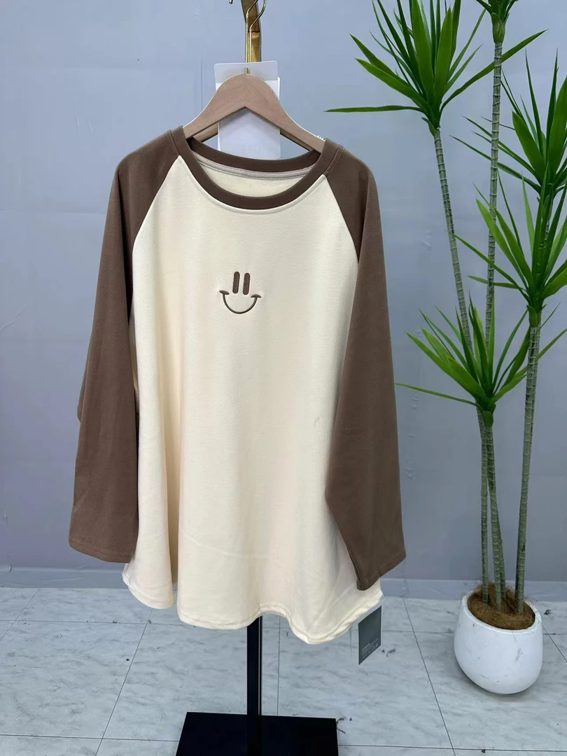 2号链接【200-250号】白姐大码女装秋季新款休闲显瘦上衣集合