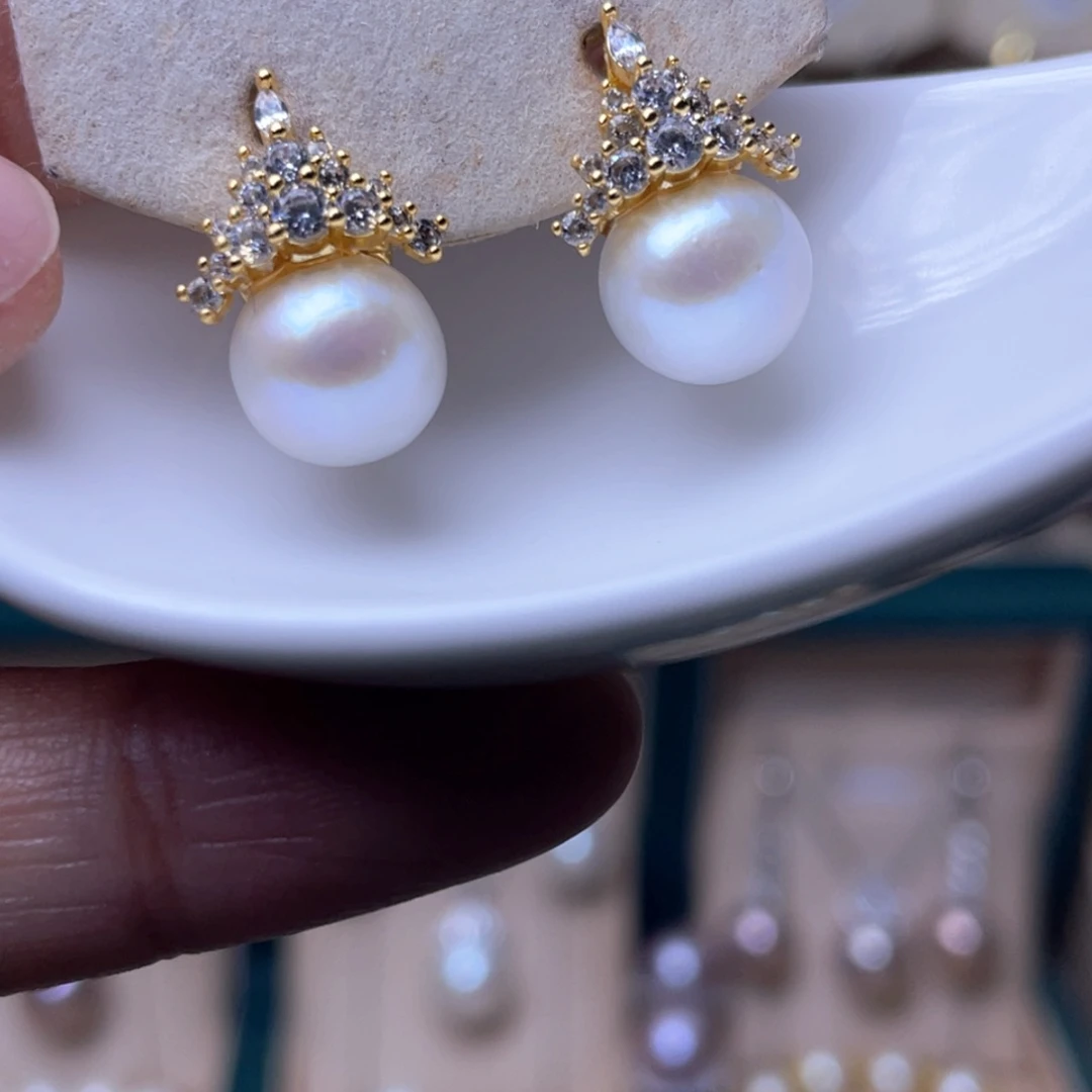 银S925镶嵌其他淡水珍珠