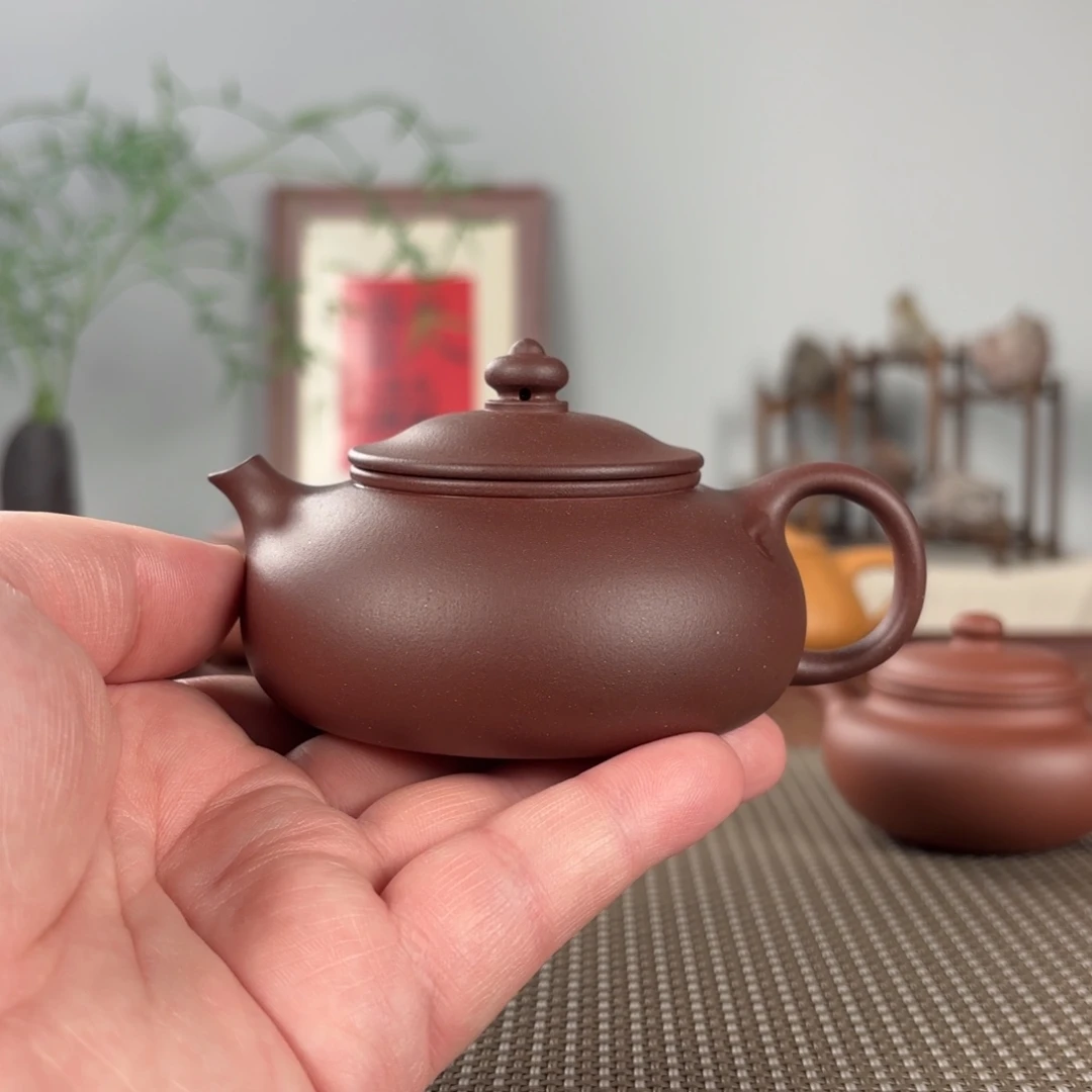 柒***茶紫砂茶壶黄龙山原矿紫砂壶